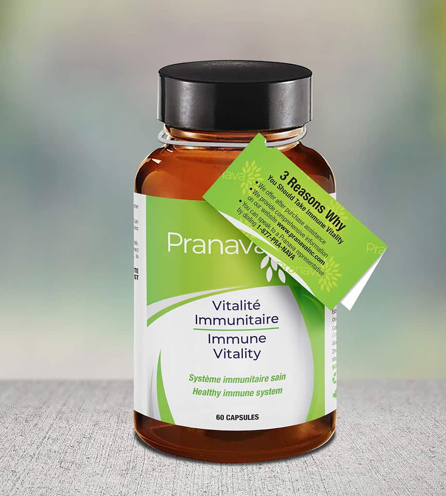 Pranava product label