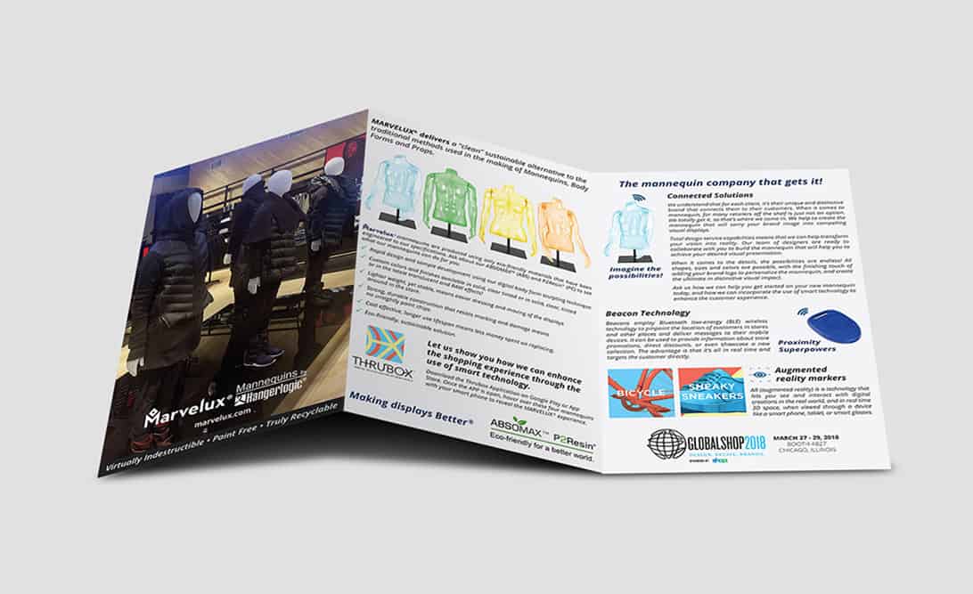 Marvelux Tri-fold Collateral Graphics and Printing