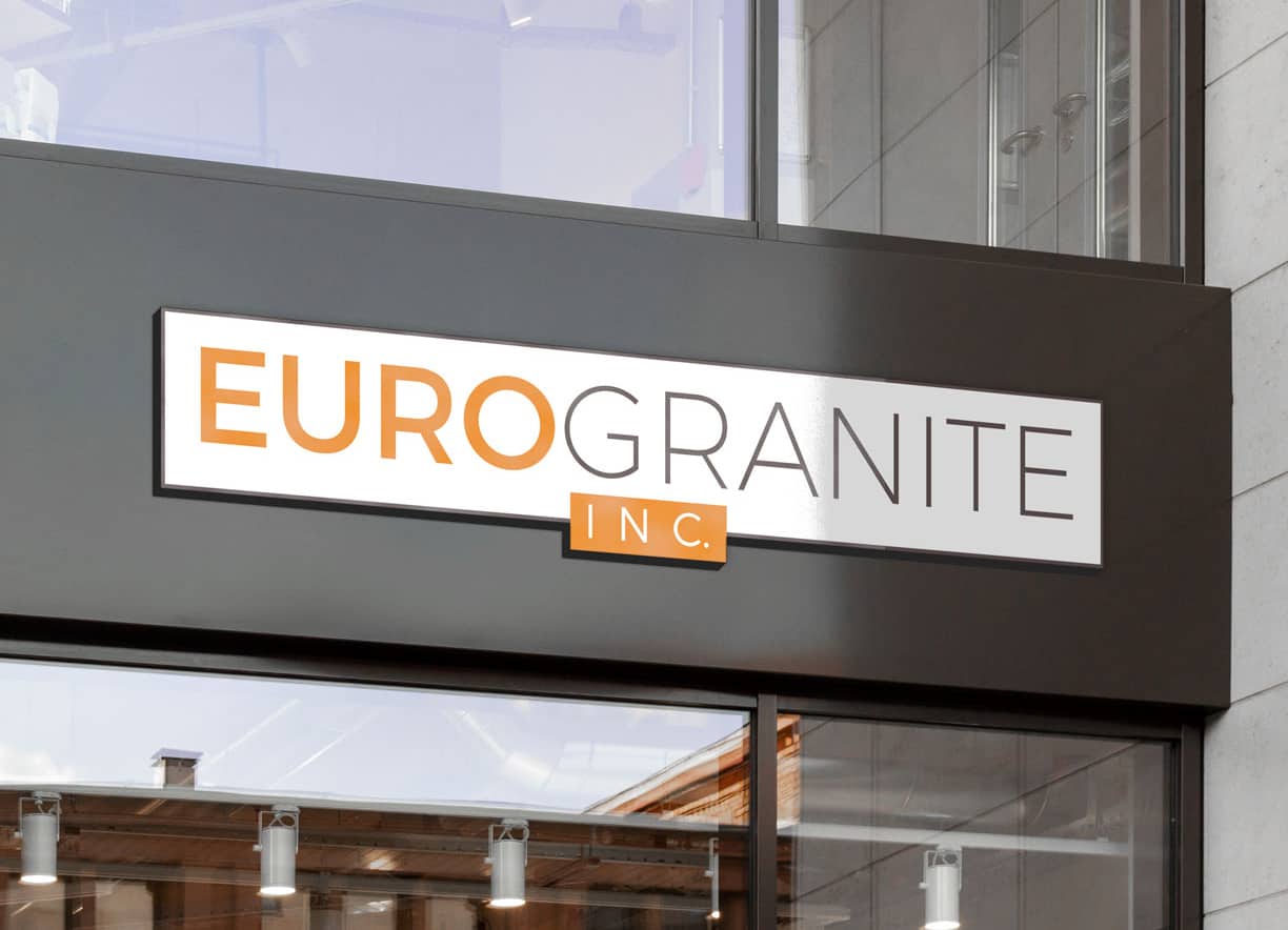 eurogranite commercial signage