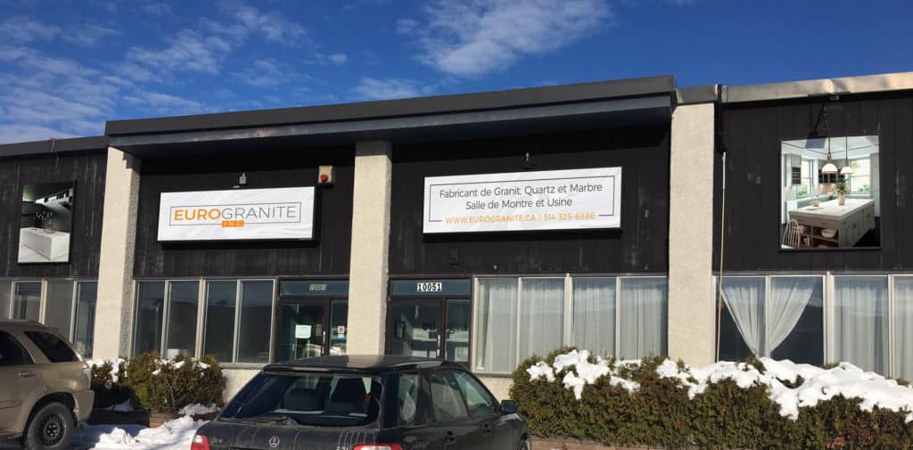 eurogranite exterior signage